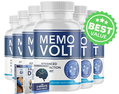 Memo Volt supplement bottles